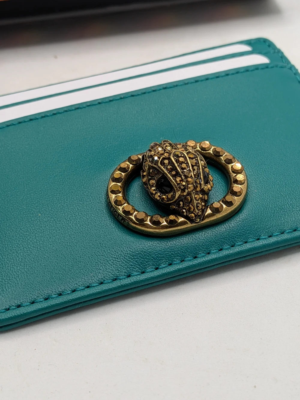 Kurt Geiger Teal Cardholder NWT